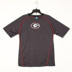 UGA Men's Gray with Red Trim Shirt